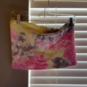 tie-dye tube top